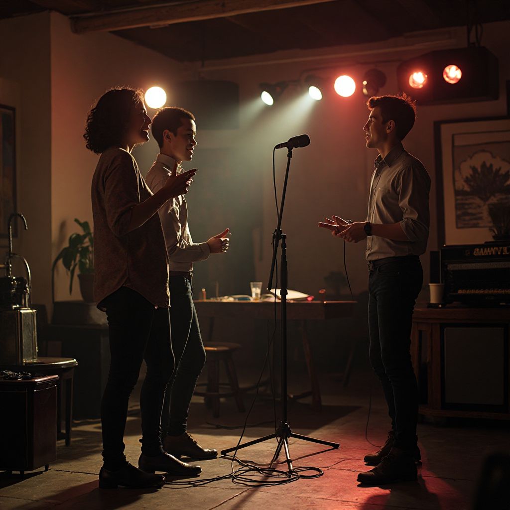 Voice training class